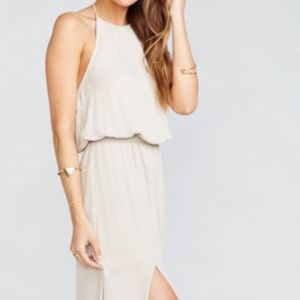Halter Maxi Dress